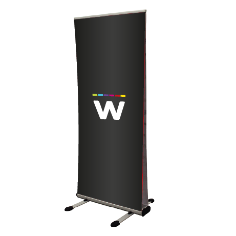 Roll-Up Outdoor | B 85 cm x H 200 cm | beidseitig bedruckt