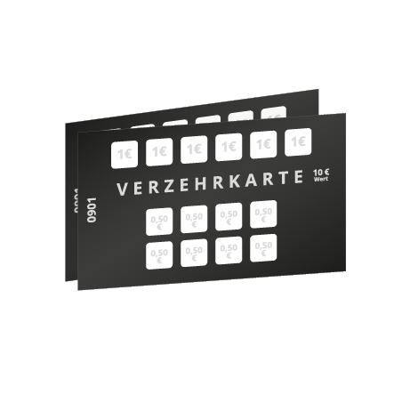 Verzehrkarten